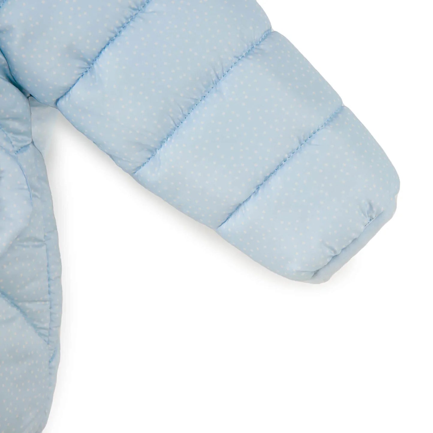 Midimod Baby Girl Coat with Ears - Blue