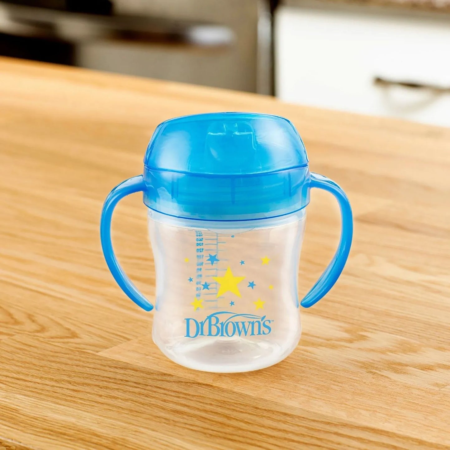 Dr. Brown's Soft Mouth Transition Cup 180ml - Blue