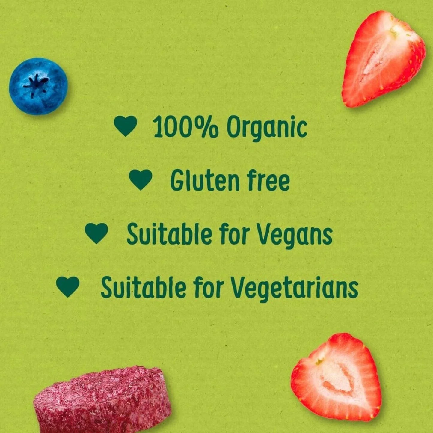 Organix Summer Fruits Rice Cake Clouds 7+ months 40g