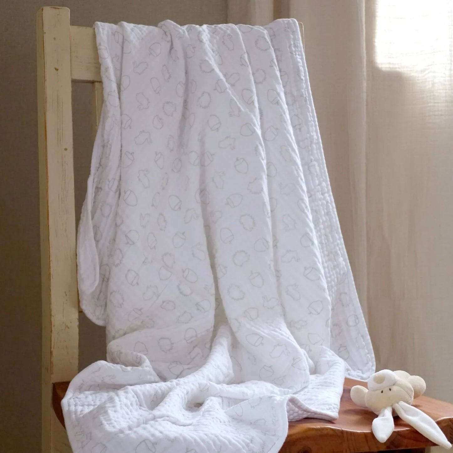 MuslinZ Muslin Blanket 120cm  - Woodland