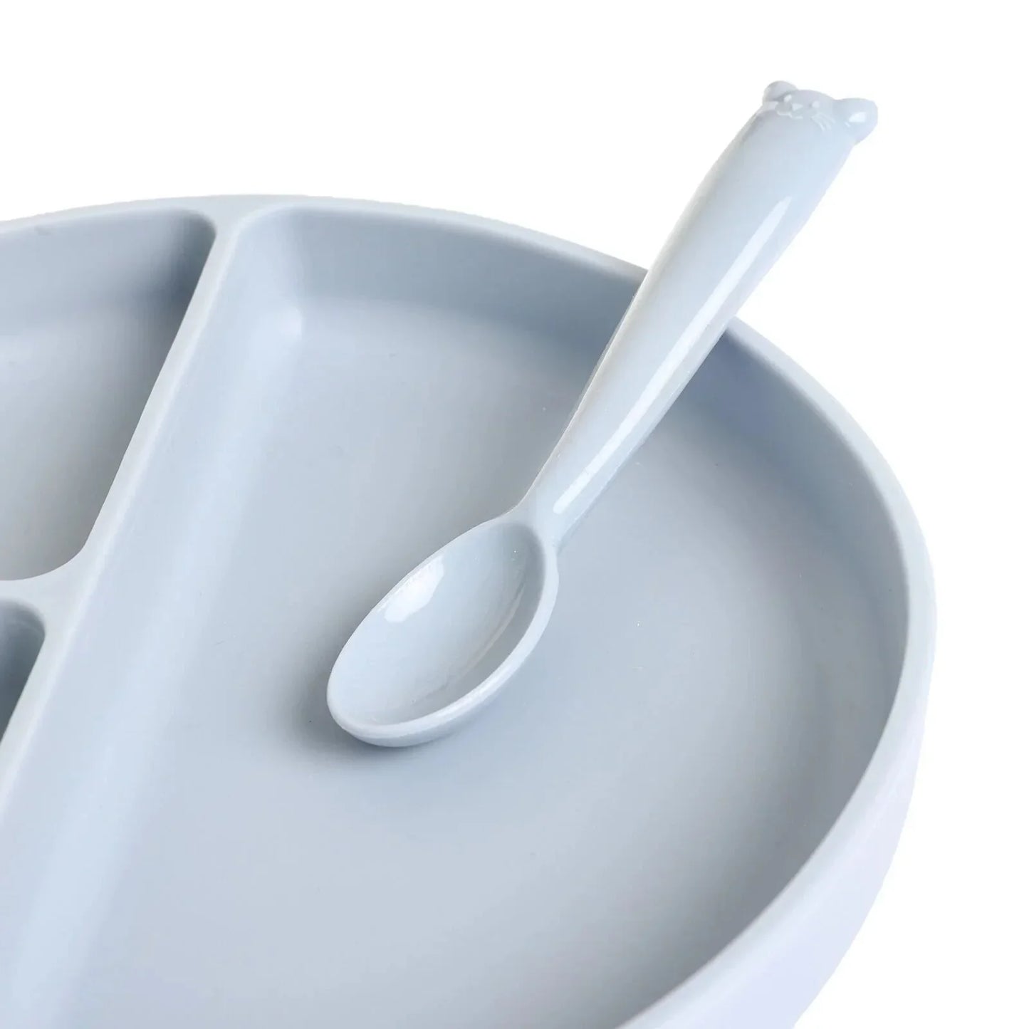 baby plus Silicone Spoon - Powder Blue