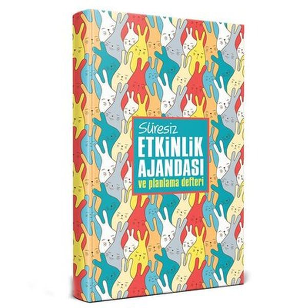 Süresiz Etkinlik Ajandası ve Planlama Defteri - Neşe Dünyası