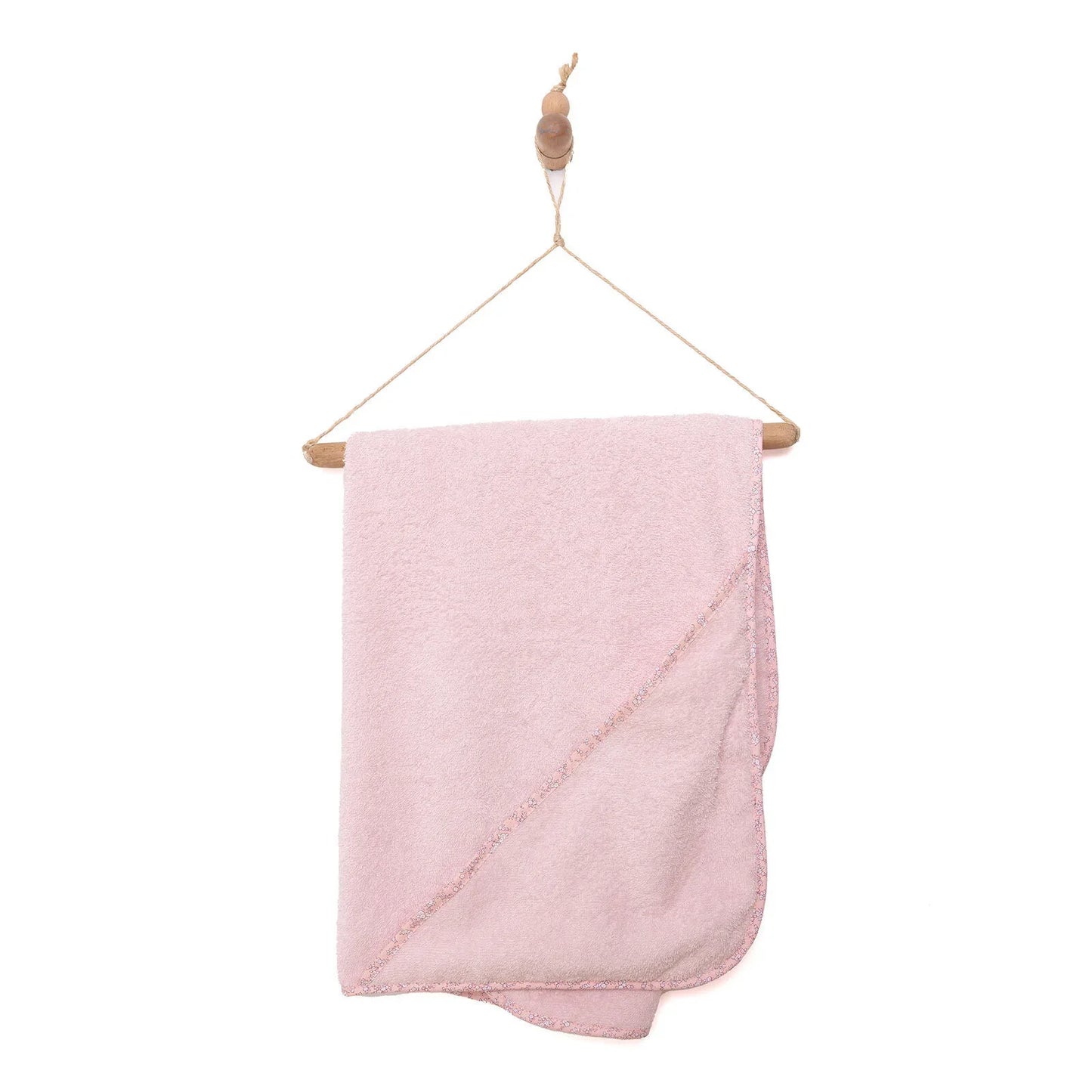 Mollia Unisex Baby Hooded Towel - Pink