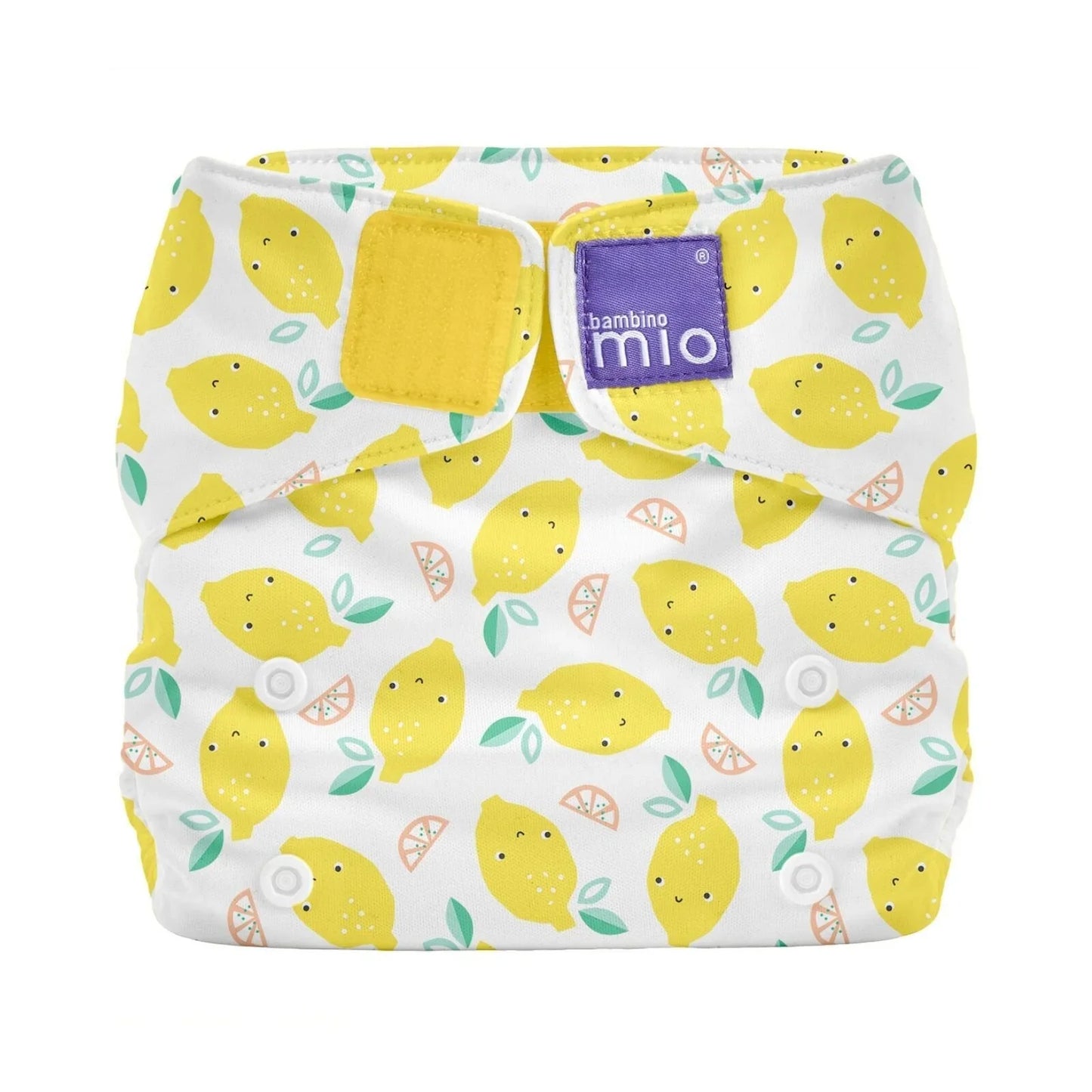 Bambino Mio-Miosolo All-in-One Reusable Nappy - Lemon Drop