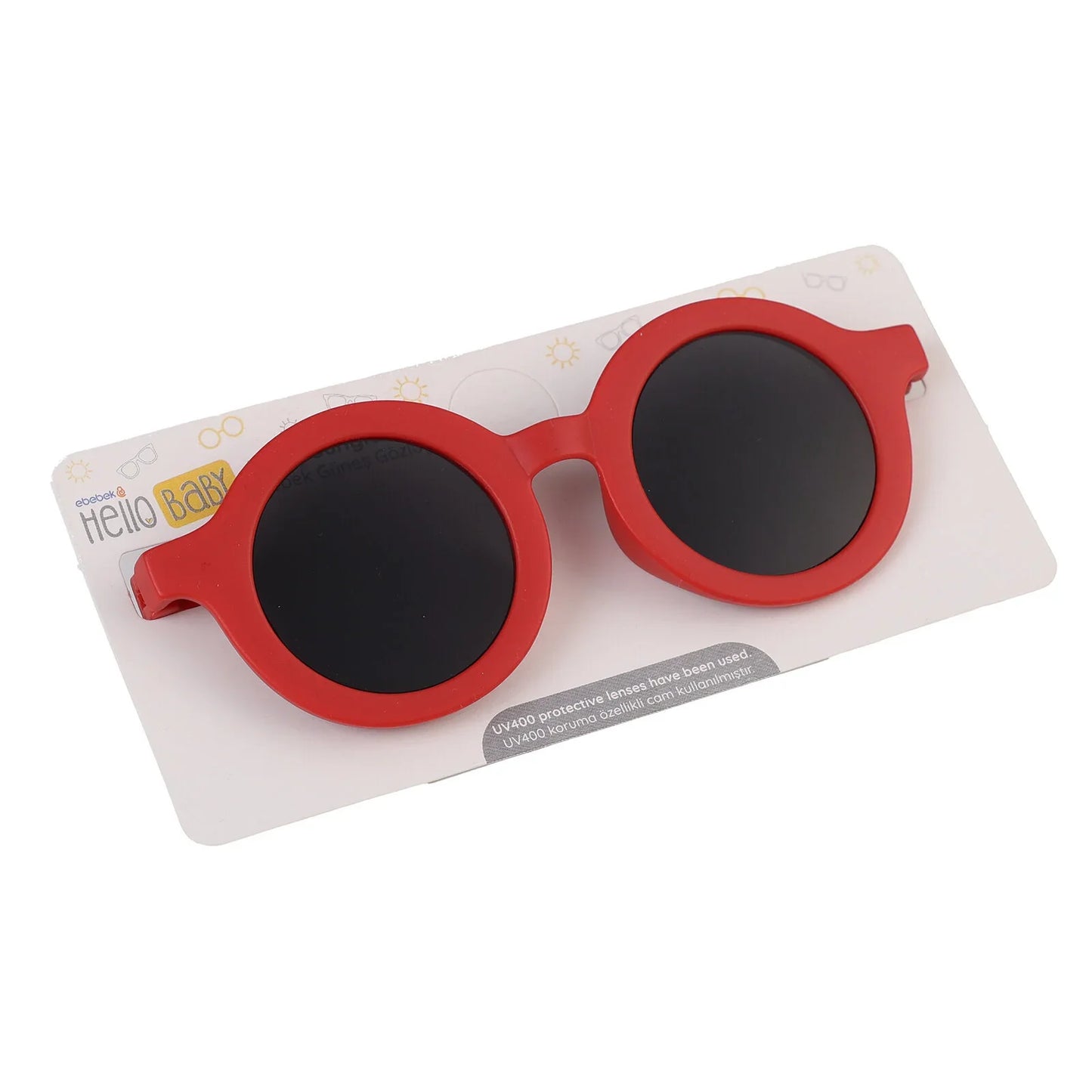 HelloBaby Baby Boy Sunglasses - Red