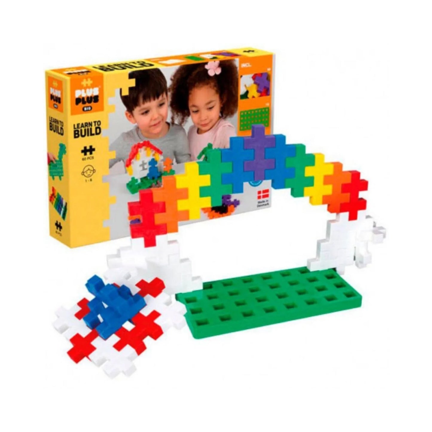 Plus Plus Big Learn to Build 60 pcs