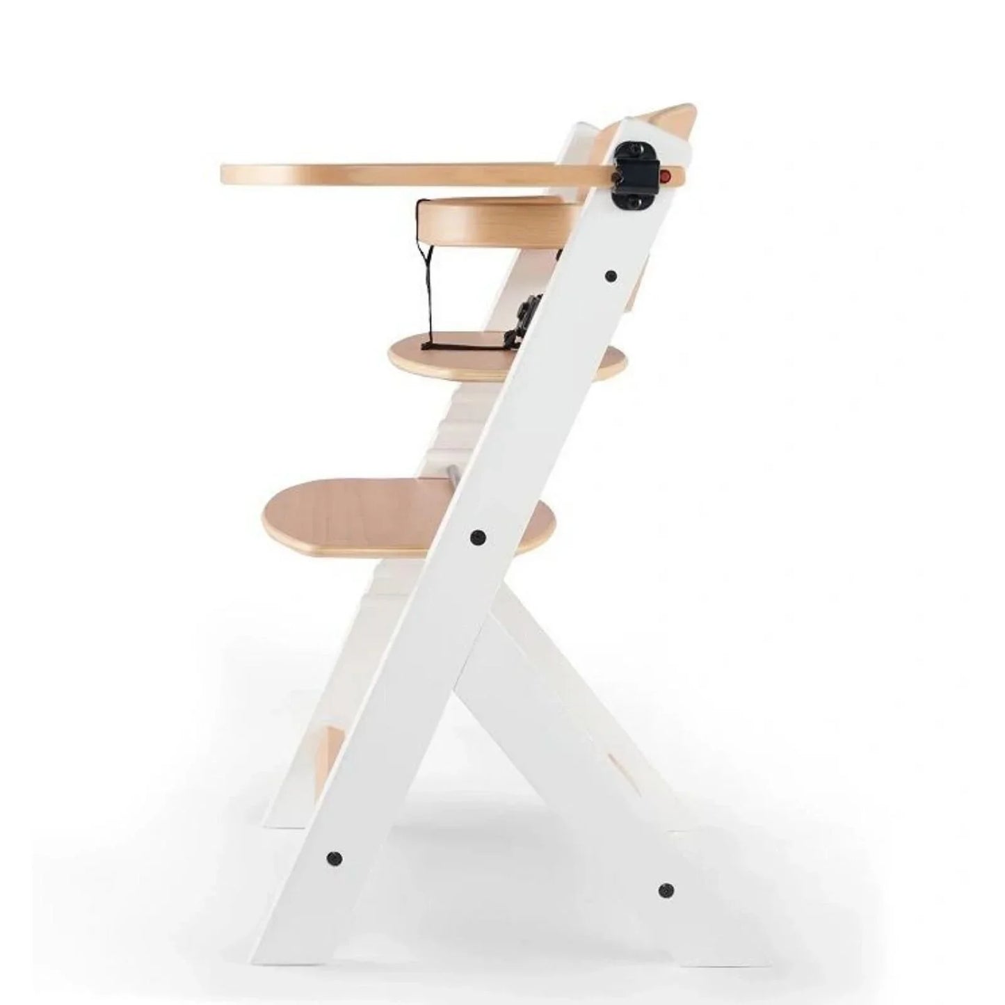 Outlet - Kinderkraft Enock Wooden Highchair - Wooden White