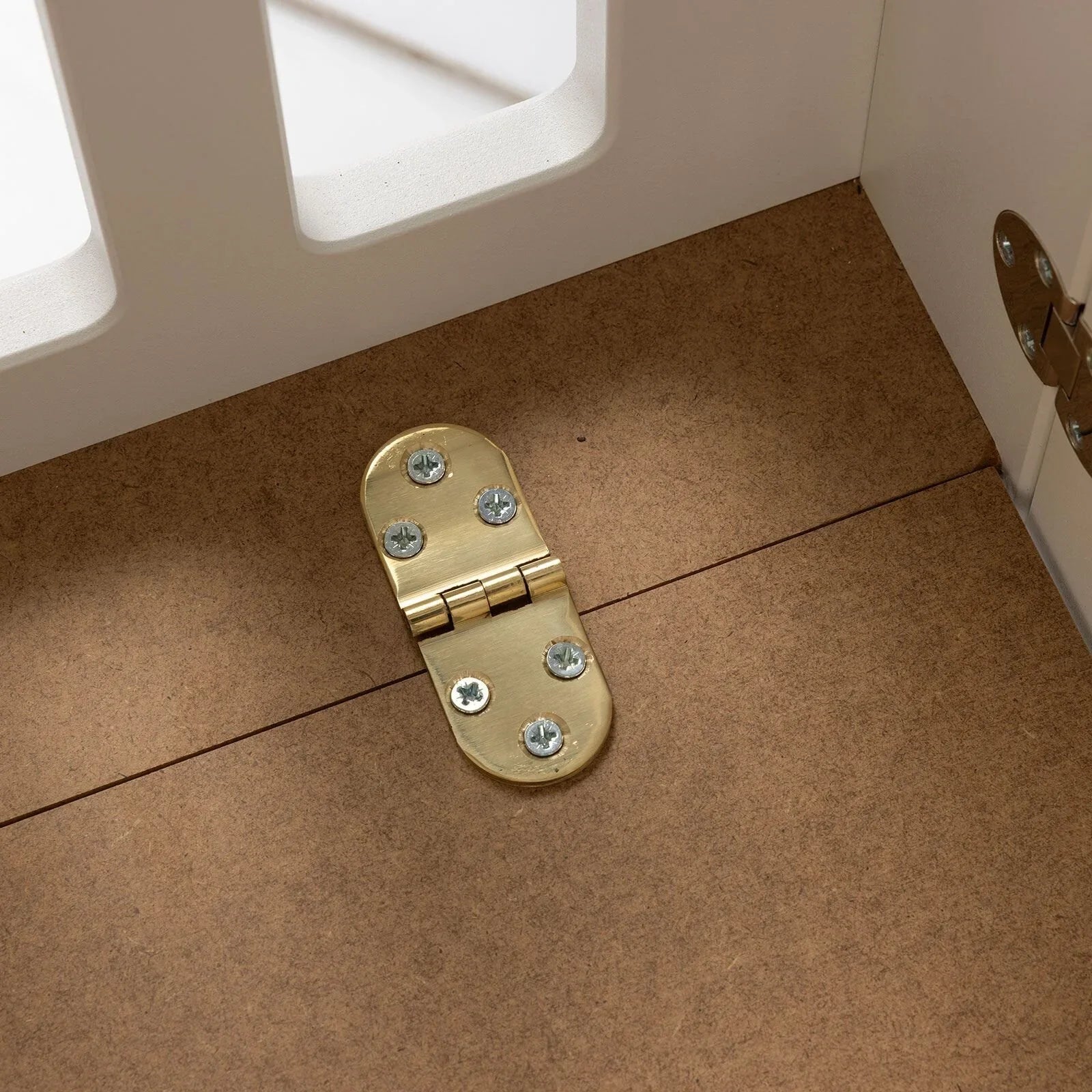 Caploonba Folding MDF Crib 60x120cm - White