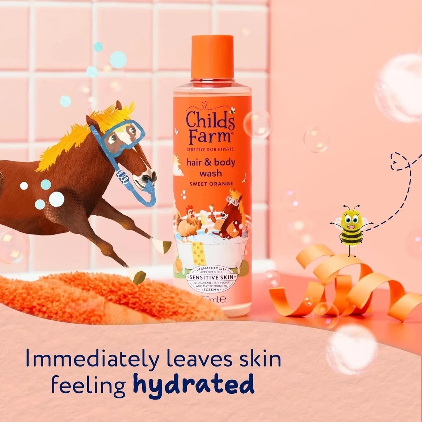 Childs Farm Hair & Body Wash 250ml - Sweet Orange