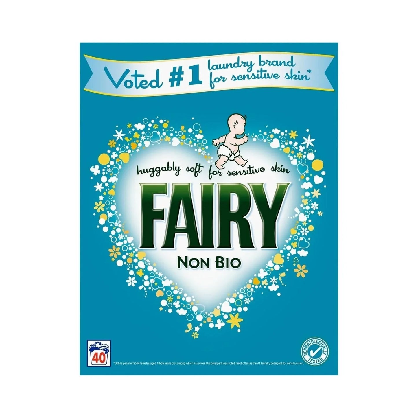 Fairy Non Bio Washing Powder for Sensitive Skin 40 washes