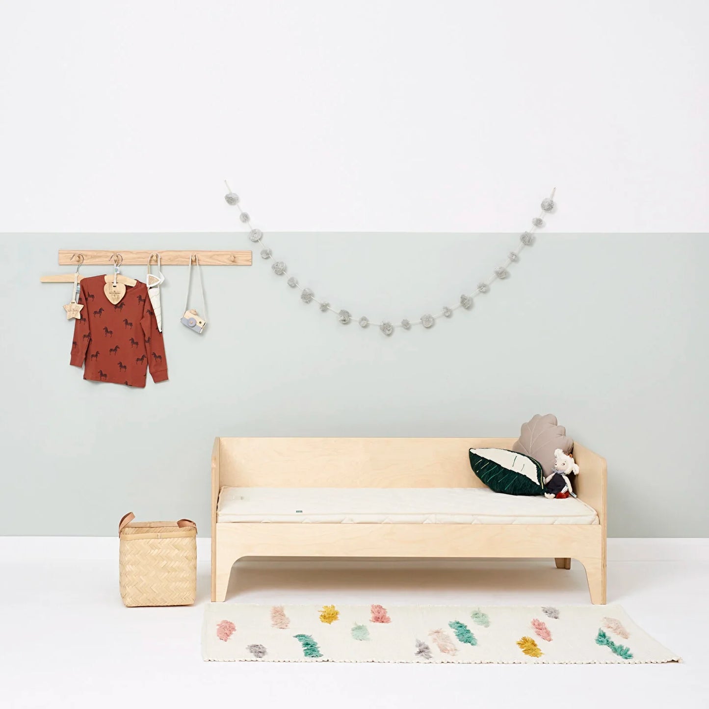 The Little Green Sheep SnüzKot Natural Mattress 68cmx117cm