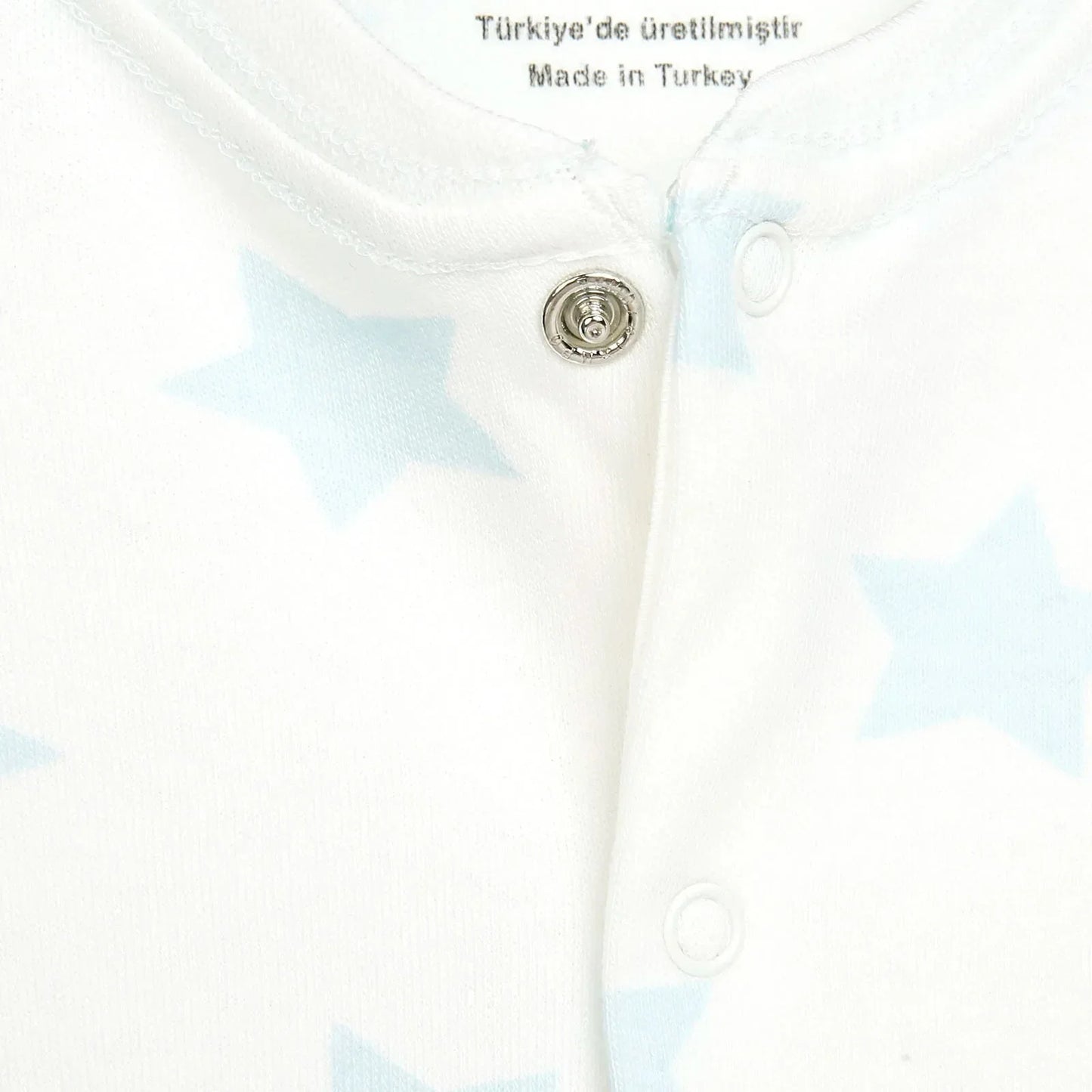 HelloBaby Newborn Baby Boy Footed Jumpsuit - Ecru