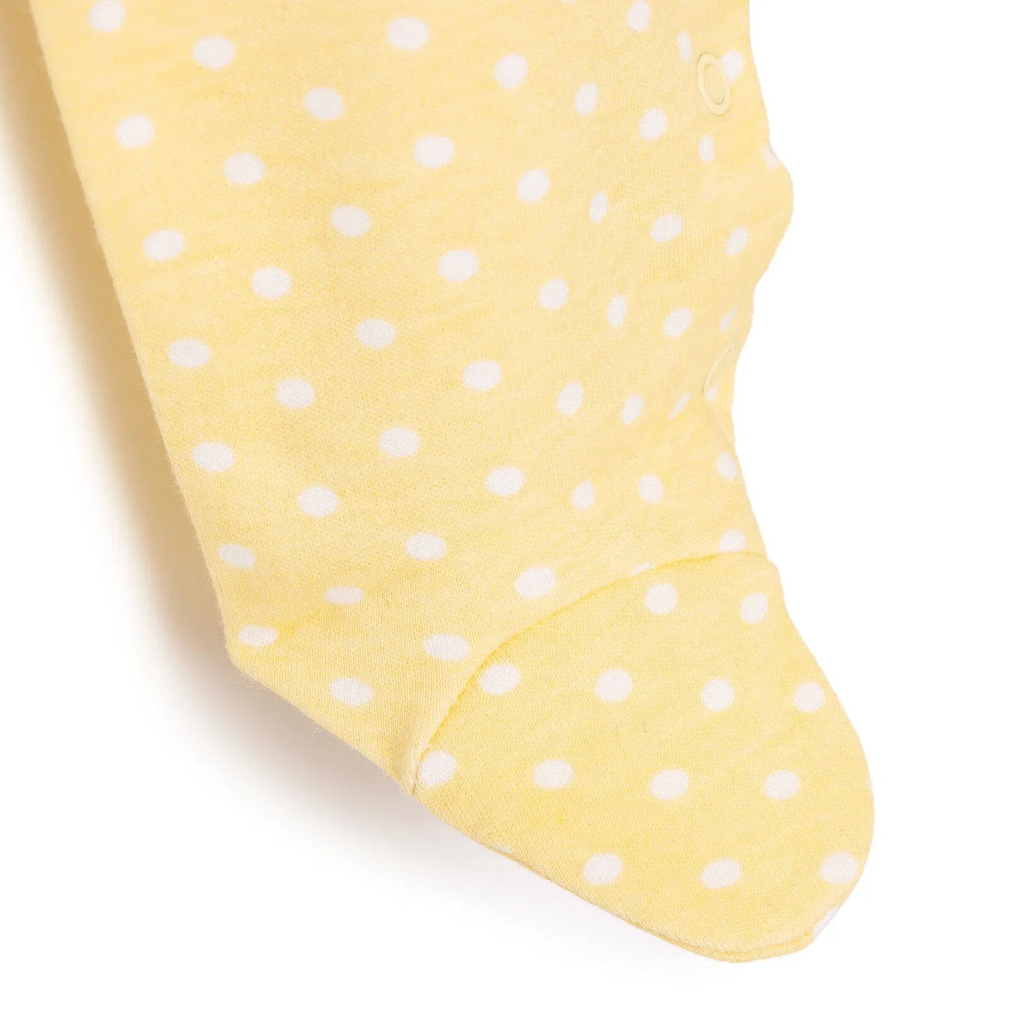 HelloBaby Newborn Girl Footed Jumpsuit - Yellow