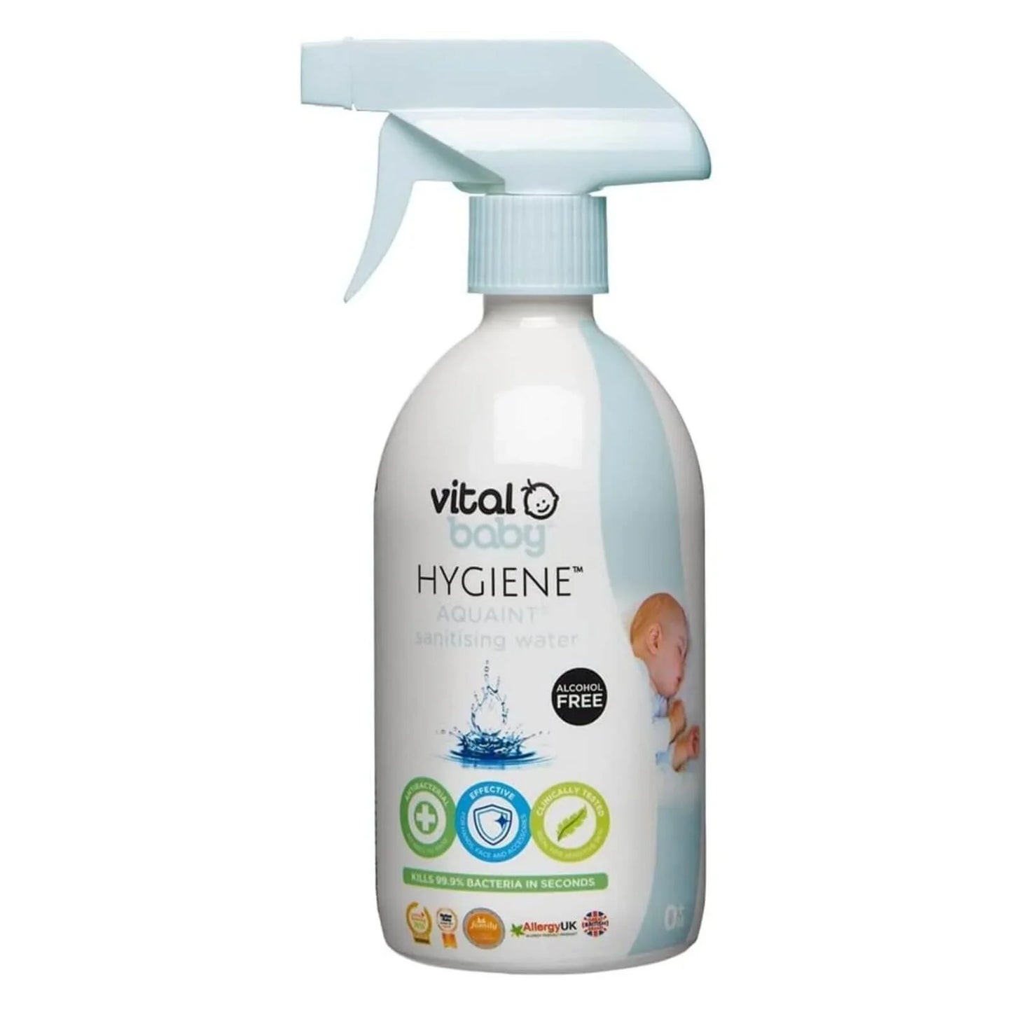 Vital Baby Hygiene Aquaint Cleansing Water 500ml