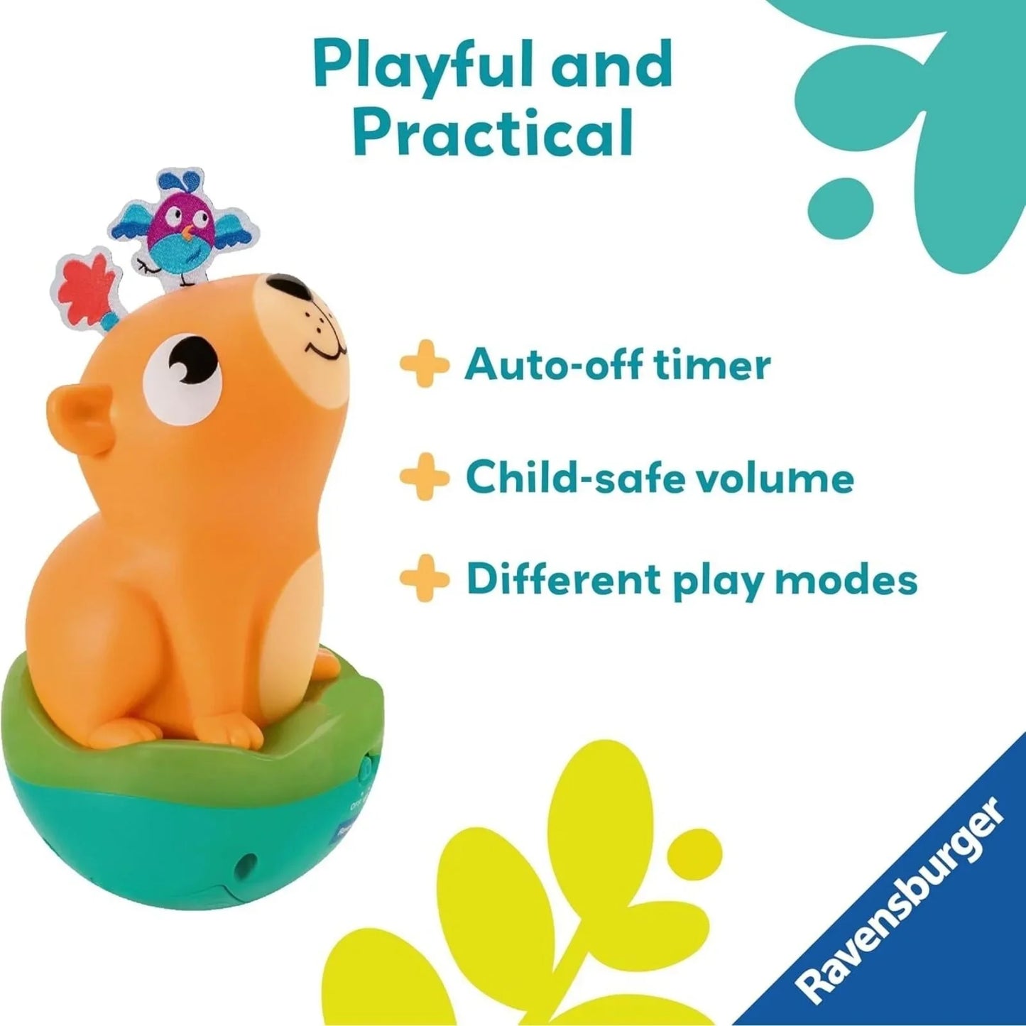 Play+ Push & Listen Roly Poly Capybara