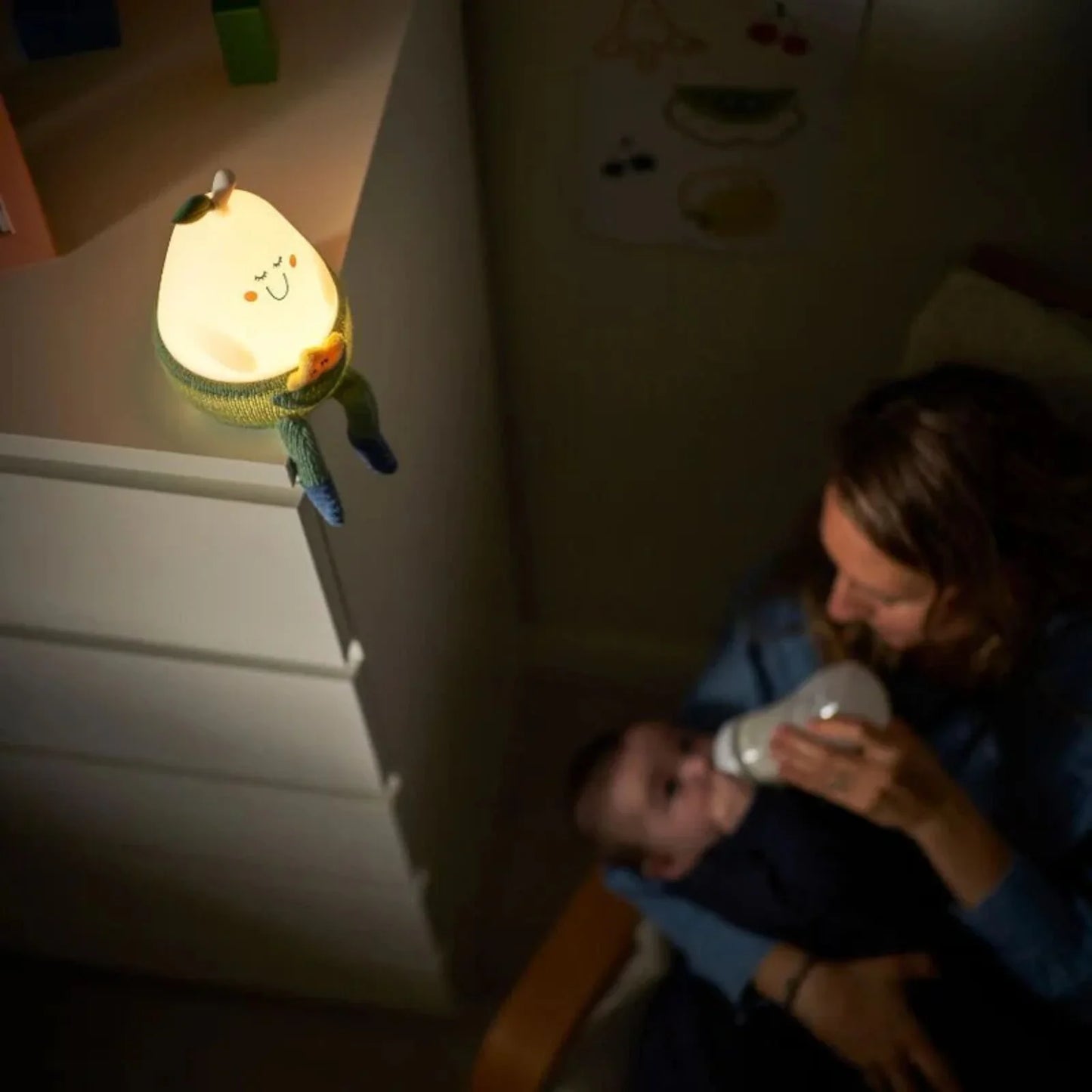 Badabulle Bertille Silicon Glow Rechargable Night Light