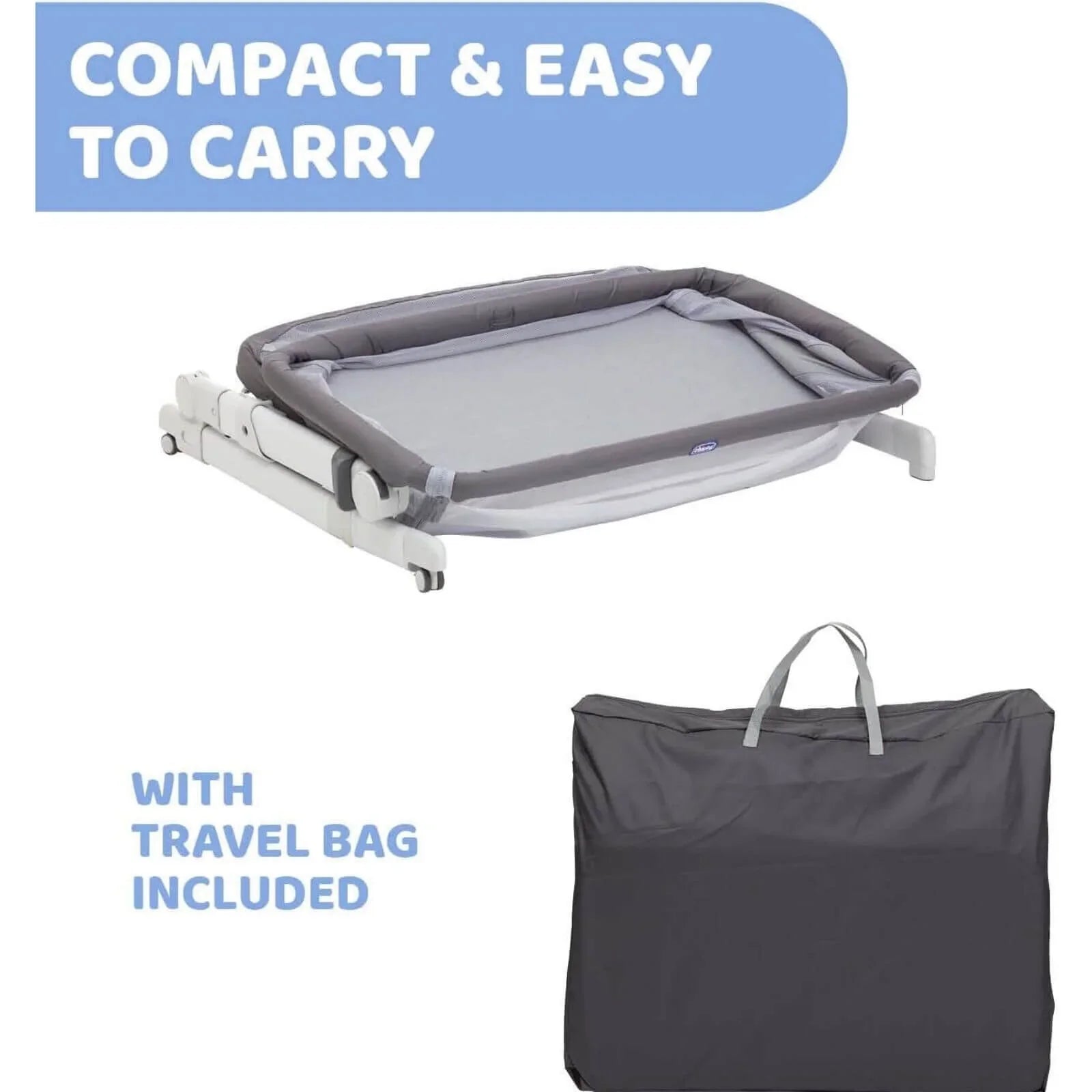 Chicco Next2Me Pop Up Crib - Atmosphere