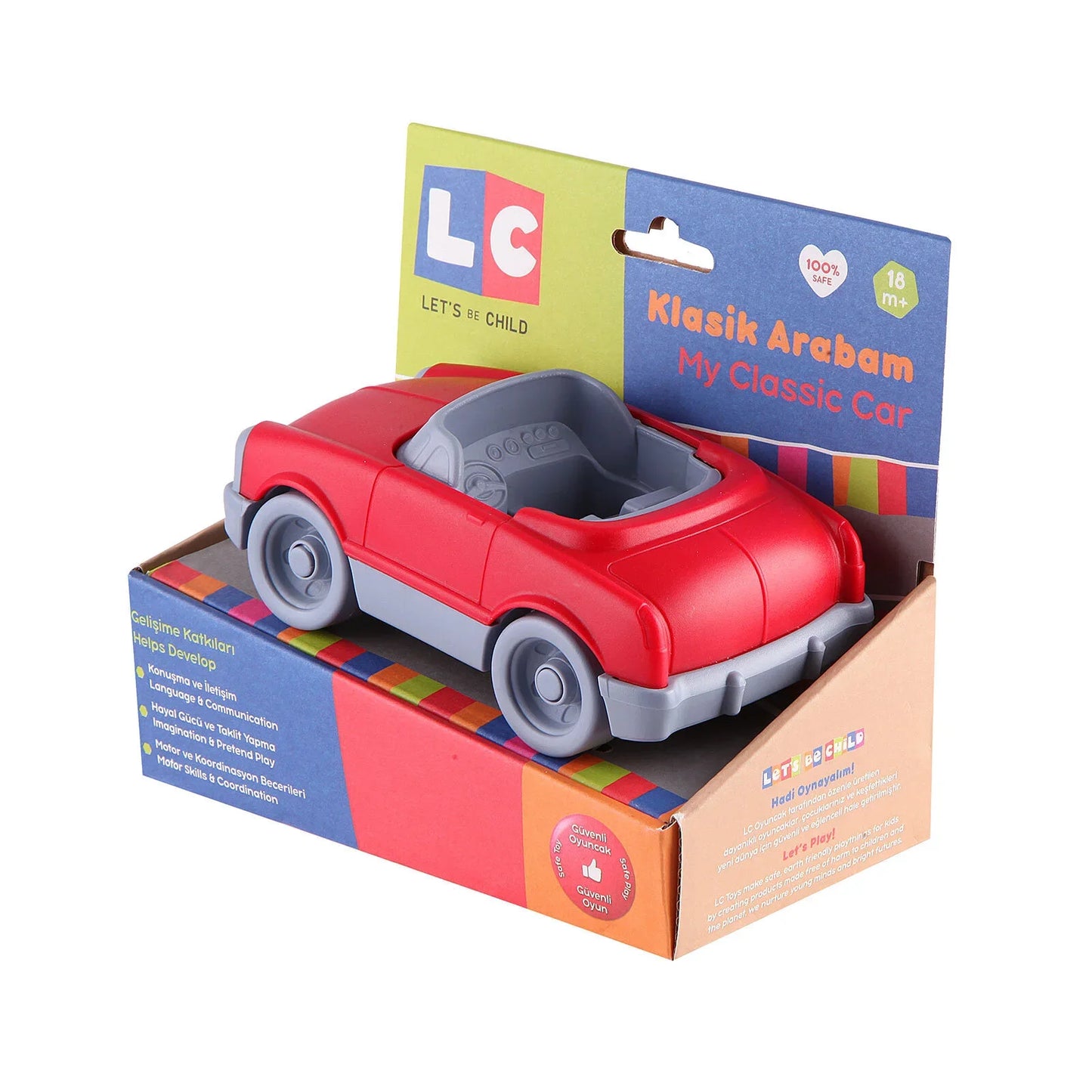 Let's Be Child Classic Car With Box Assorted