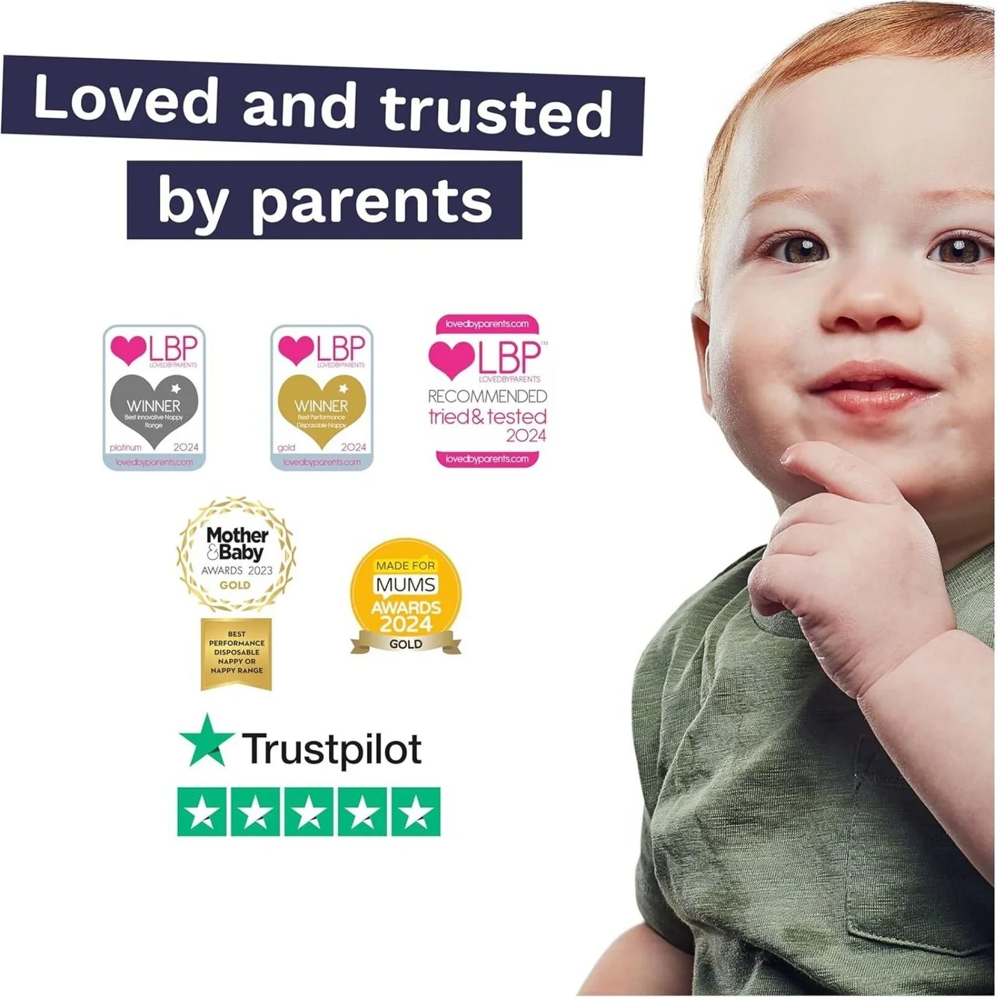 Pura Eco Nappy Size 4 - 24 nappies