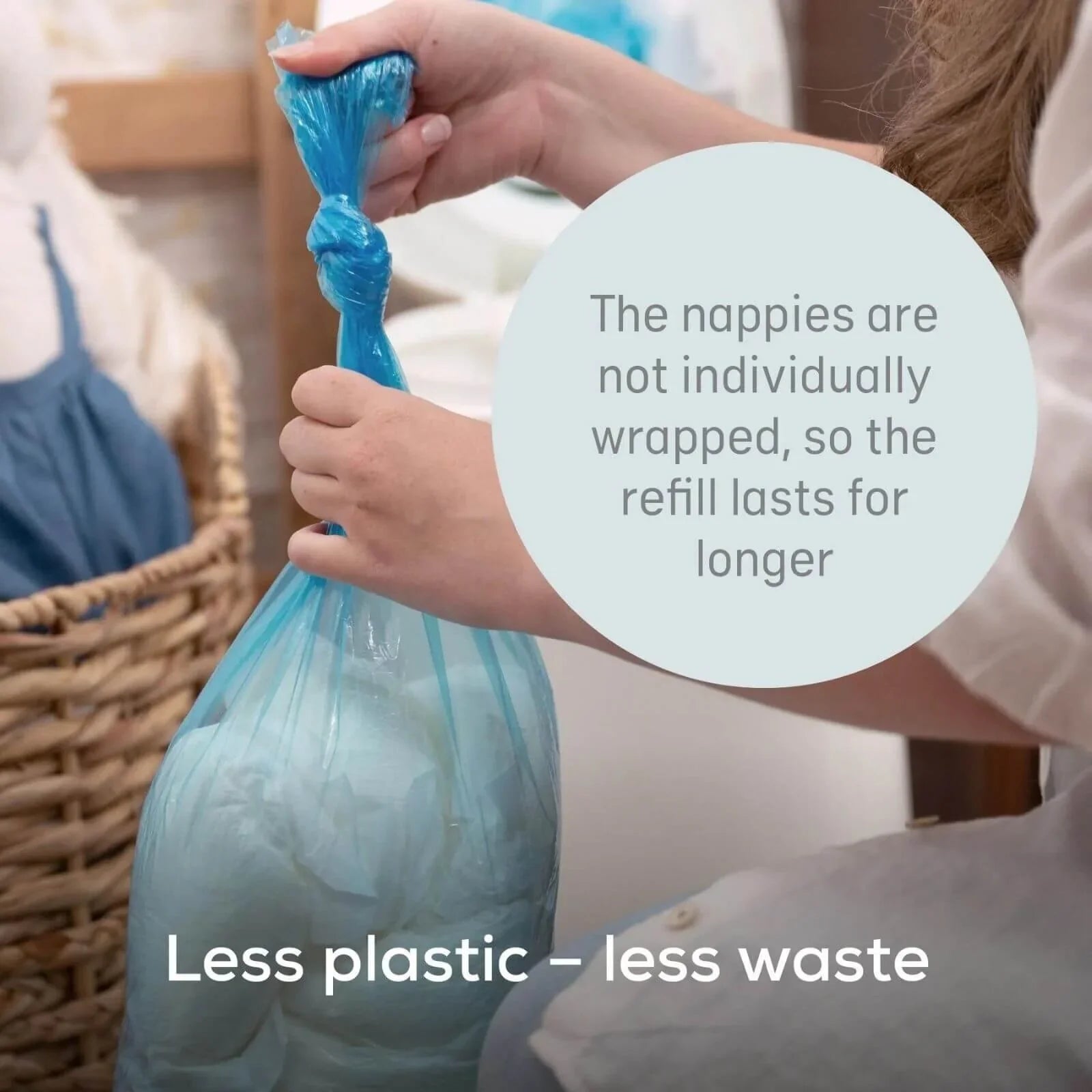 Angelcare Nappy Disposal System - White