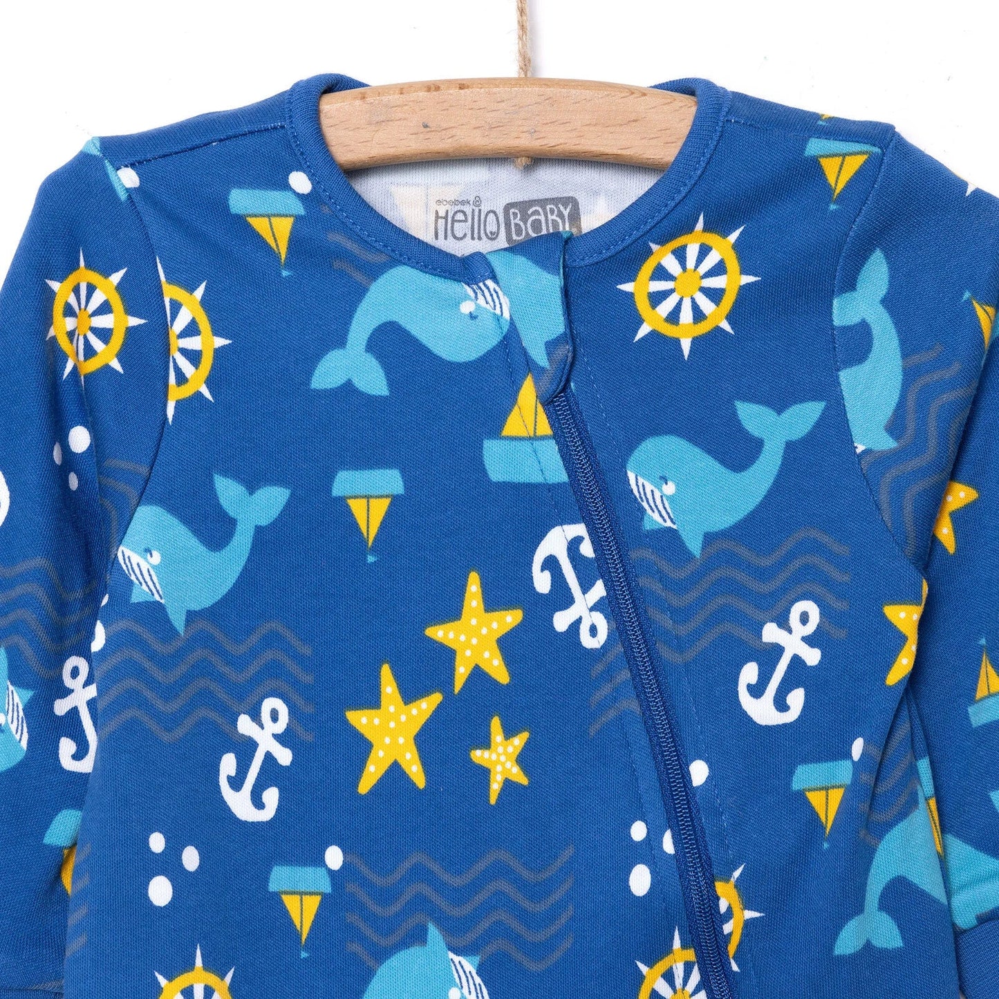 HelloBaby Boy Jumpsuit - Navy Blue