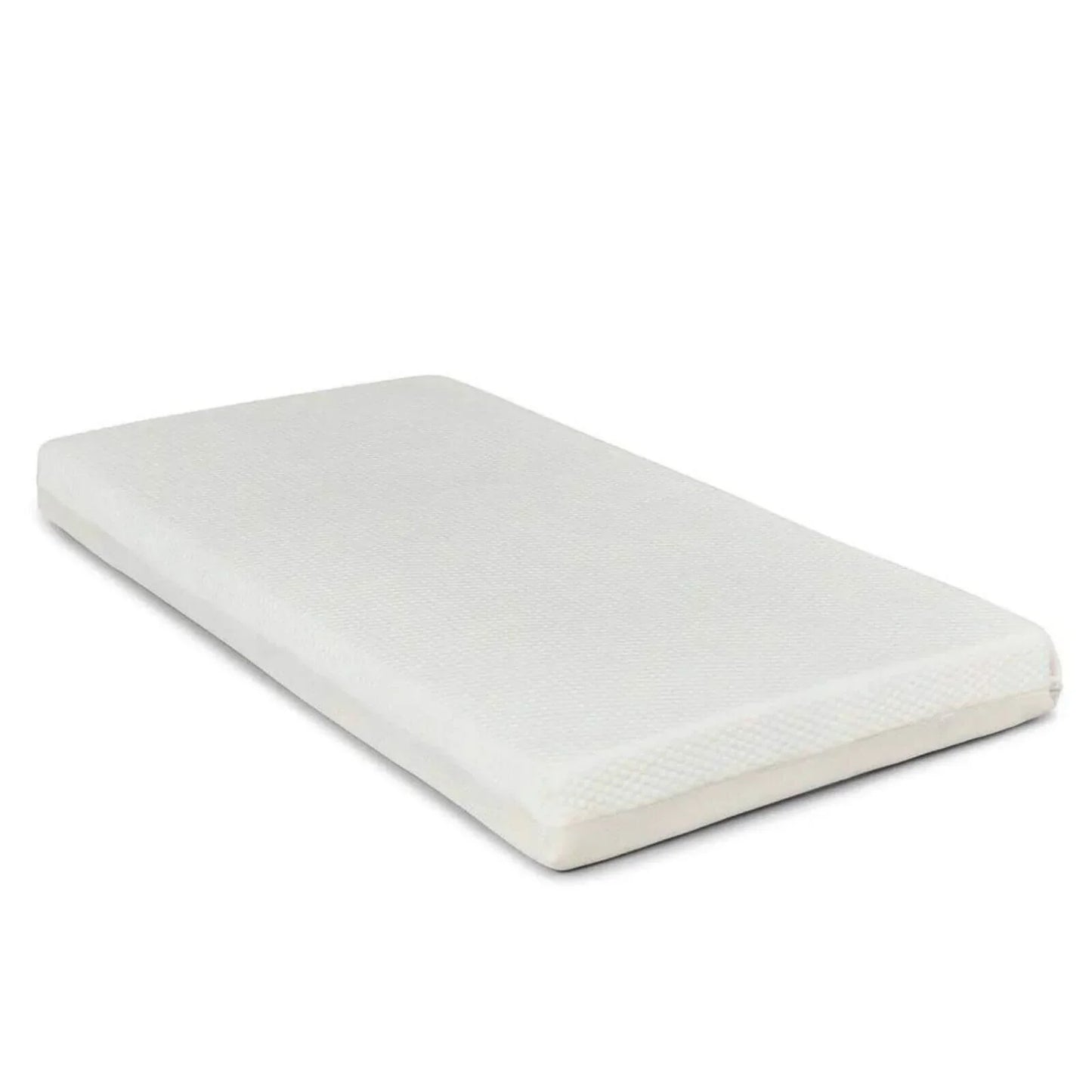 Ickle Bubba Snowdon Mini Cot Bed White - Premium Pocket Sprung Mattress
