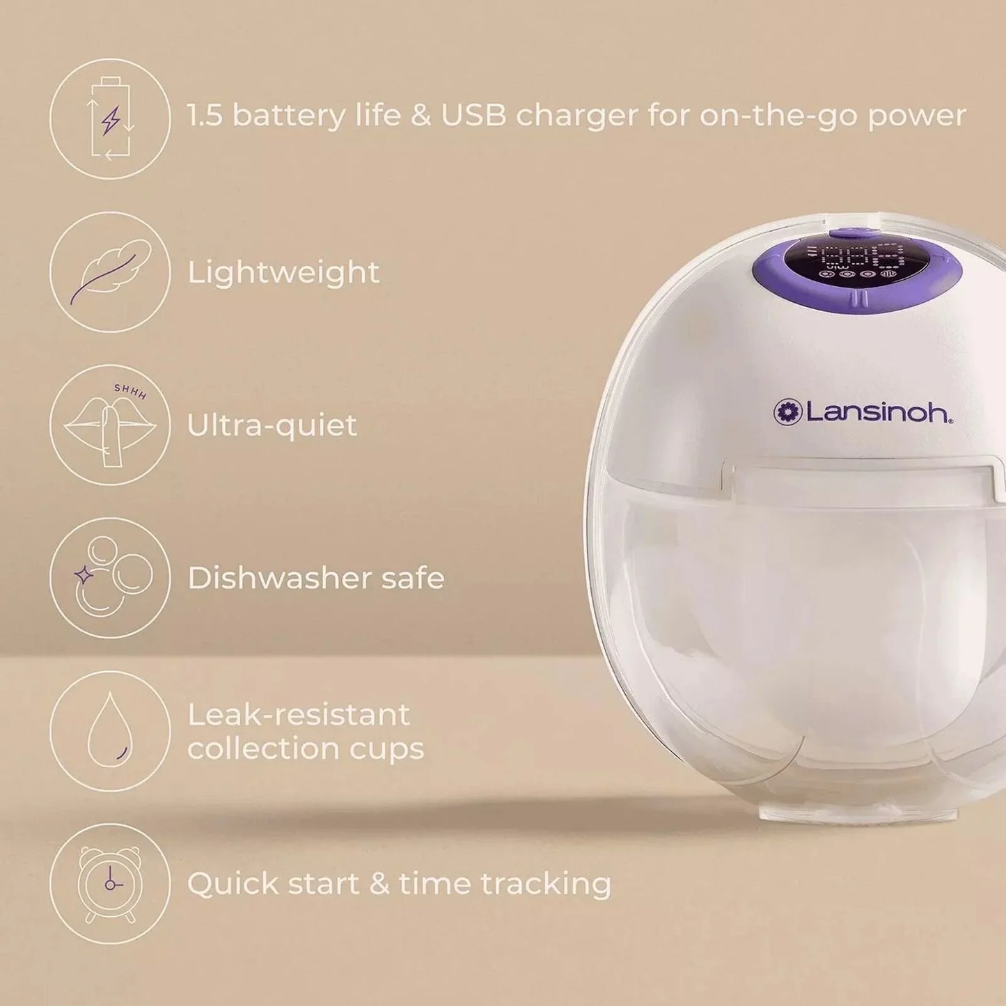 Lansinoh Single Wearable Breast Pump