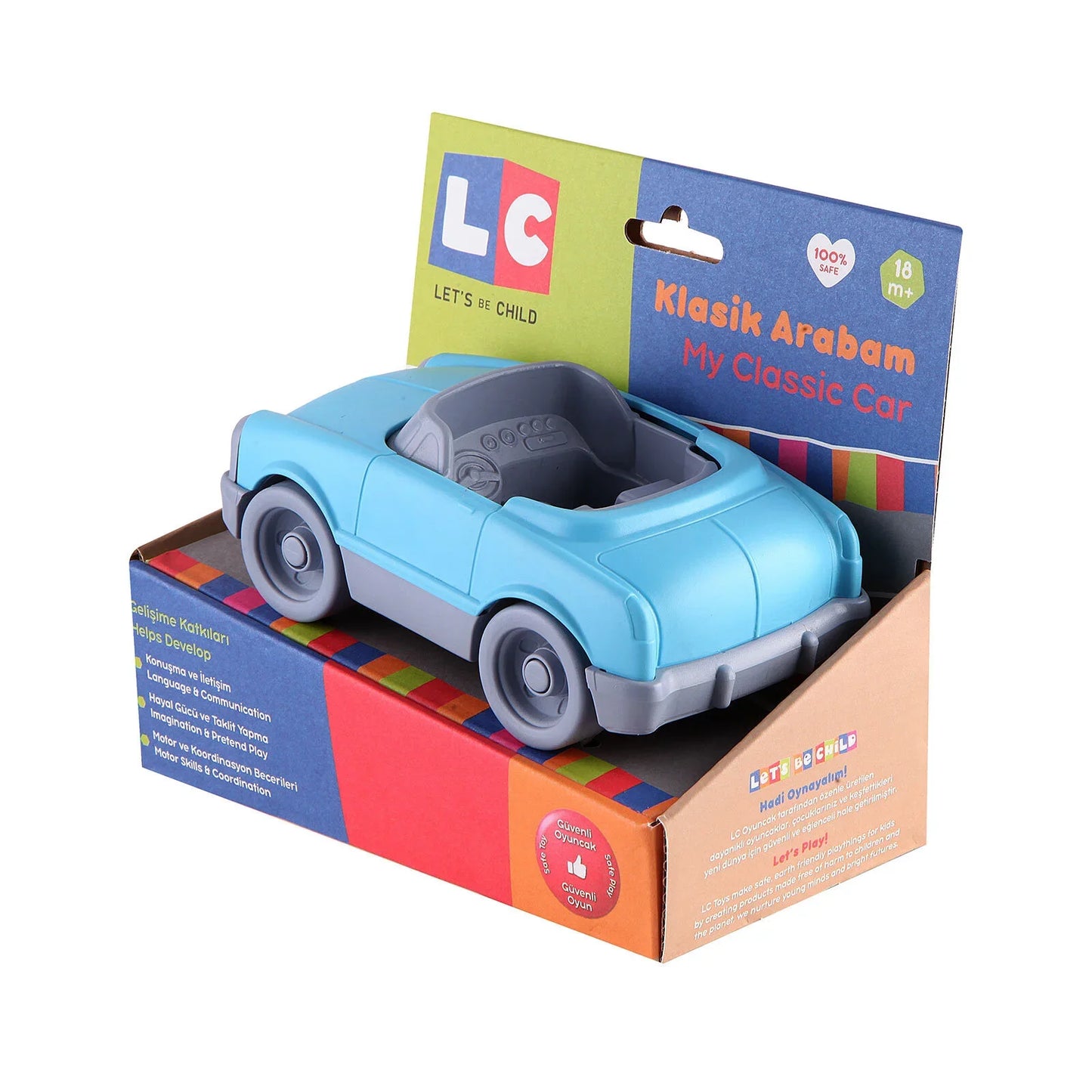 Let's Be Child Classic Car With Box Assorted