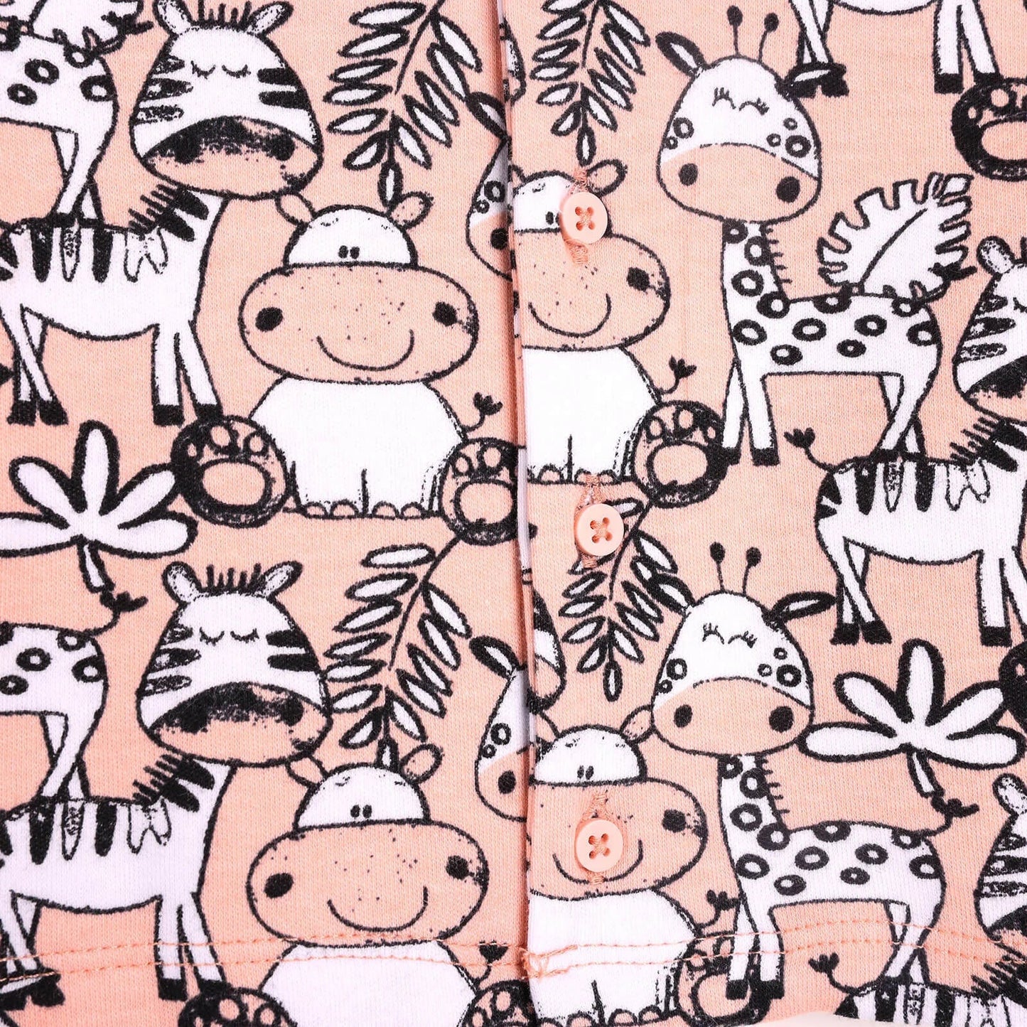 HelloBaby Baby Girl Shirt Collar Pyjamas