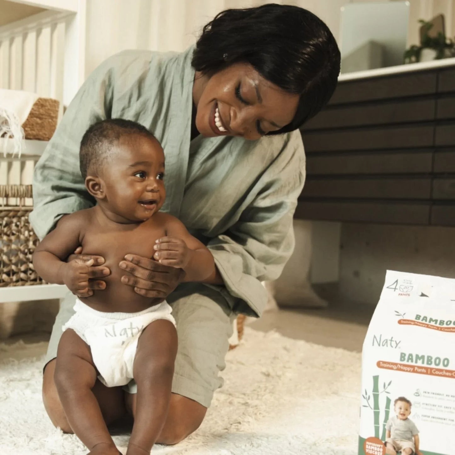 Naty Bamboo Viscose Nappy Pants Size 7 - 16 nappies