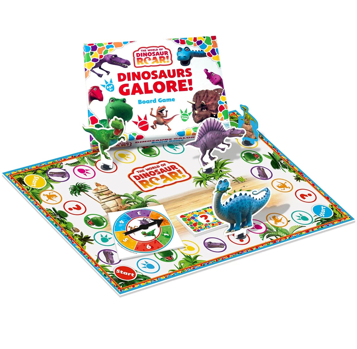 The World of Dinosaur Roar! Dinosaurs Galore! Board Game