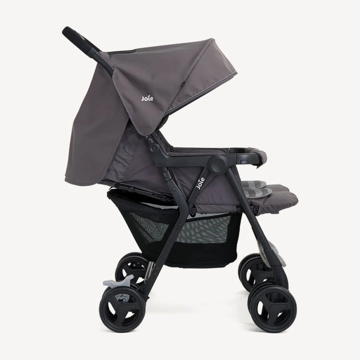 Outlet - Joie Aire Twin Stroller - Dark Pewter