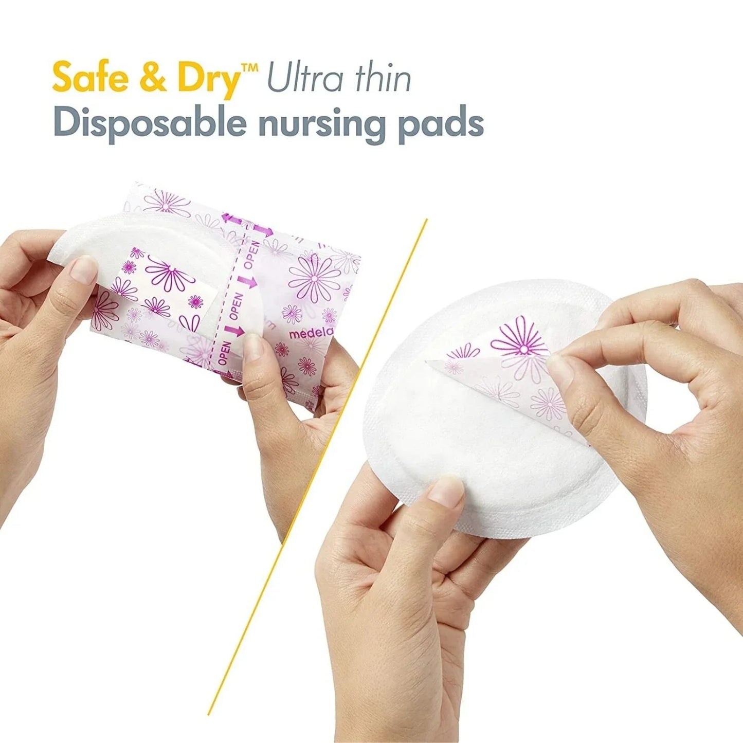Medela Safe and Dry Nursing Pads 60 pcs