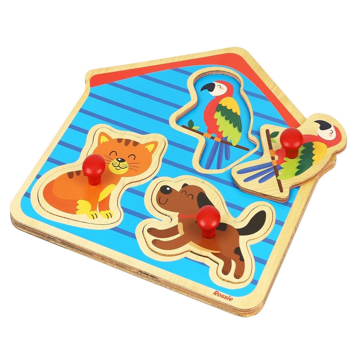 Rossie Wood First Puzzle - Pets
