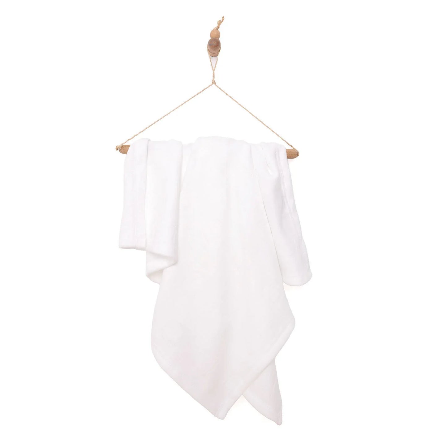 Mollia Unisex Blanket - Ecru