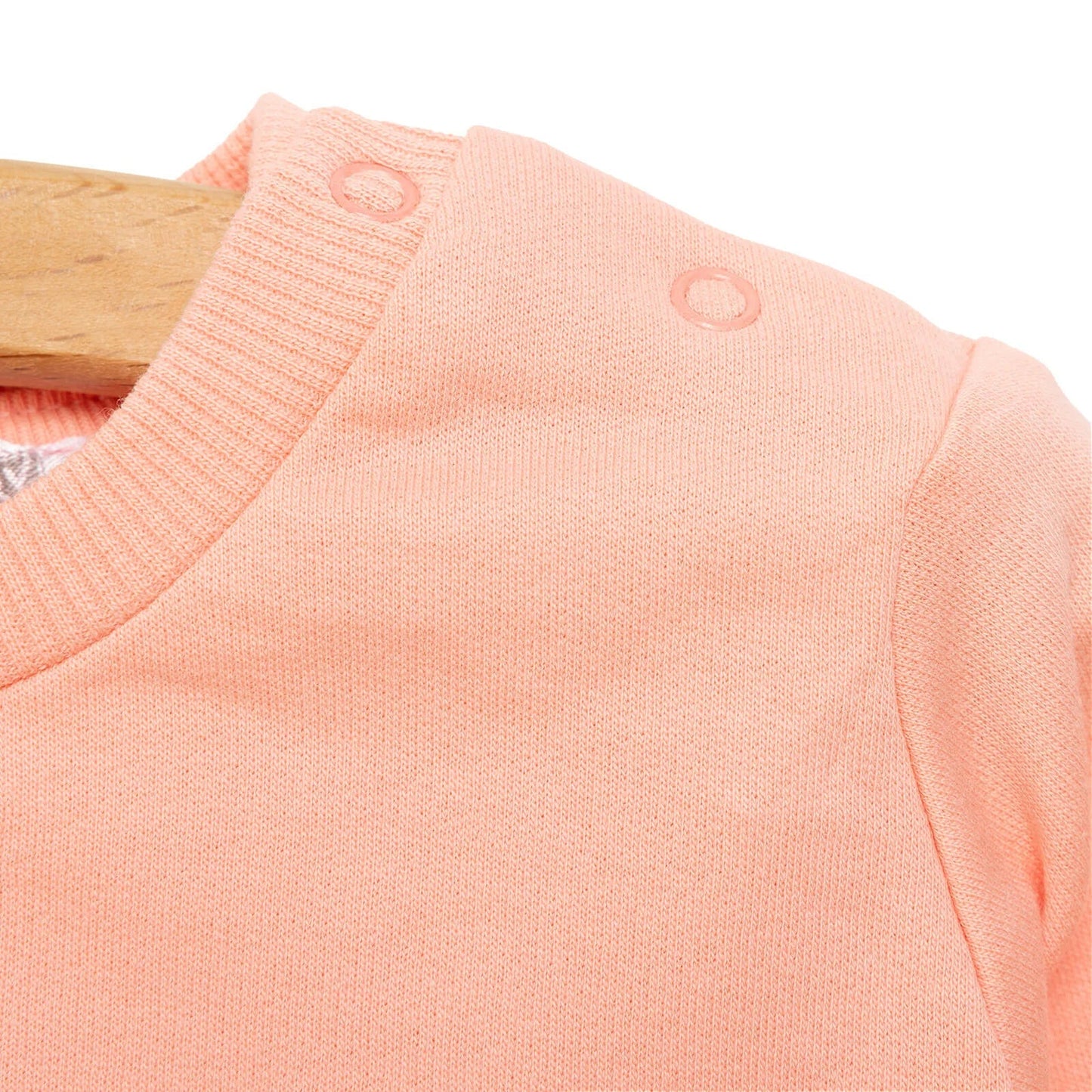 HelloBaby Baby Girl Flower Printed Sweatshirt - Pink