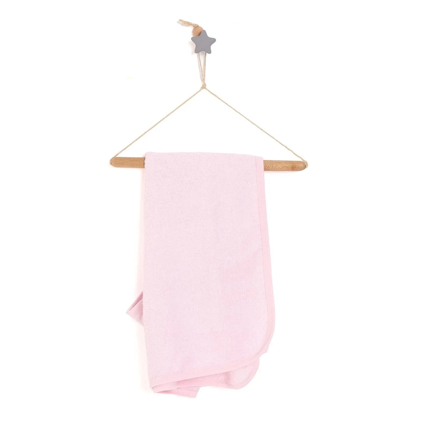 Bebecix Girl Baby Towel - Pink
