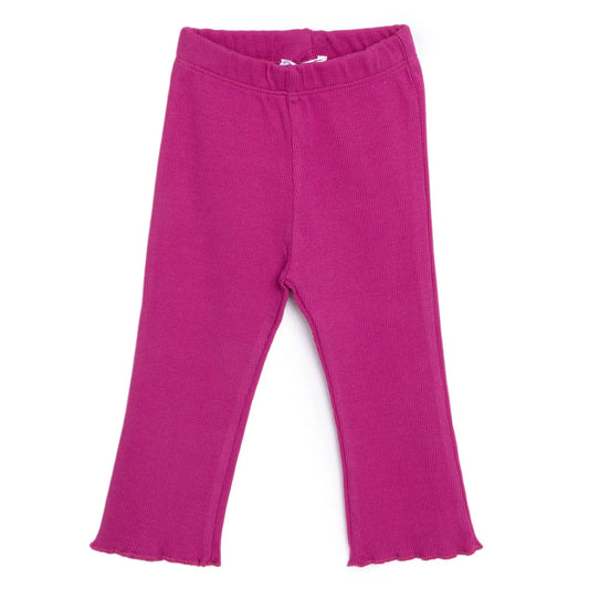 HelloBaby Basic Flare Camisole Leggings - Damson