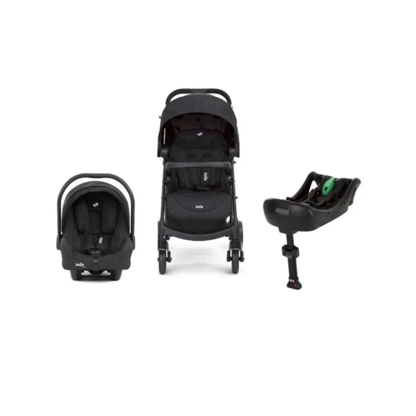 Joie i-Muze LX 3-in-1 4 Wheel Travel System - Shale