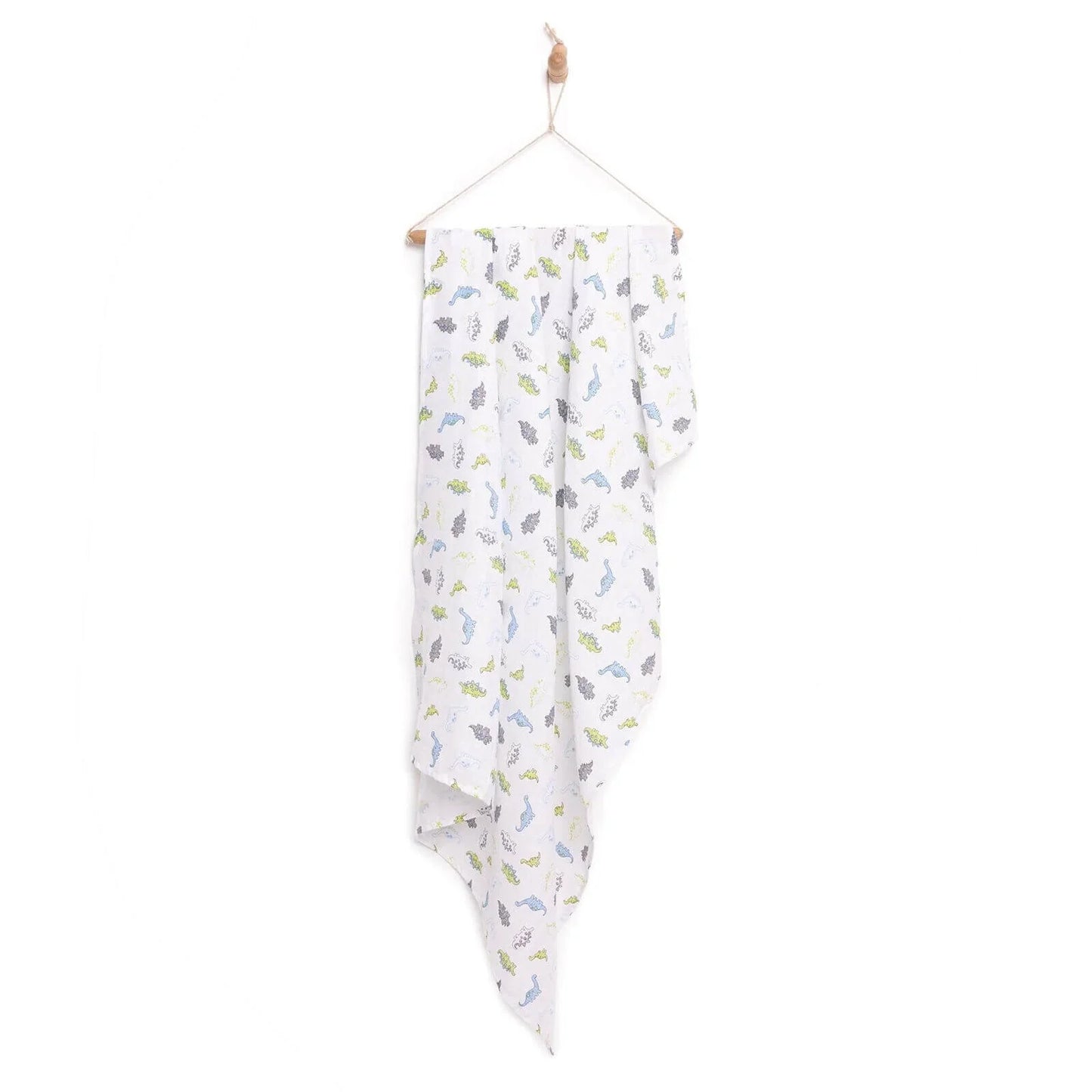 Mollia Square Muslin Blanket - Light Blue