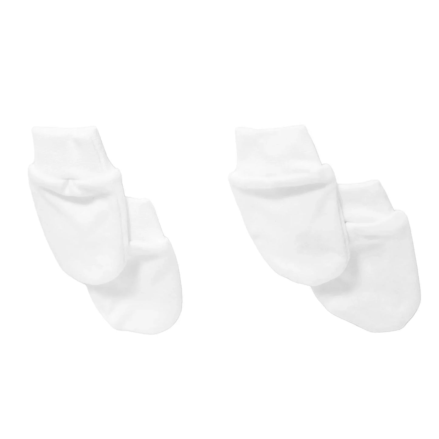 HelloBaby Newborn Mittens - Ecru