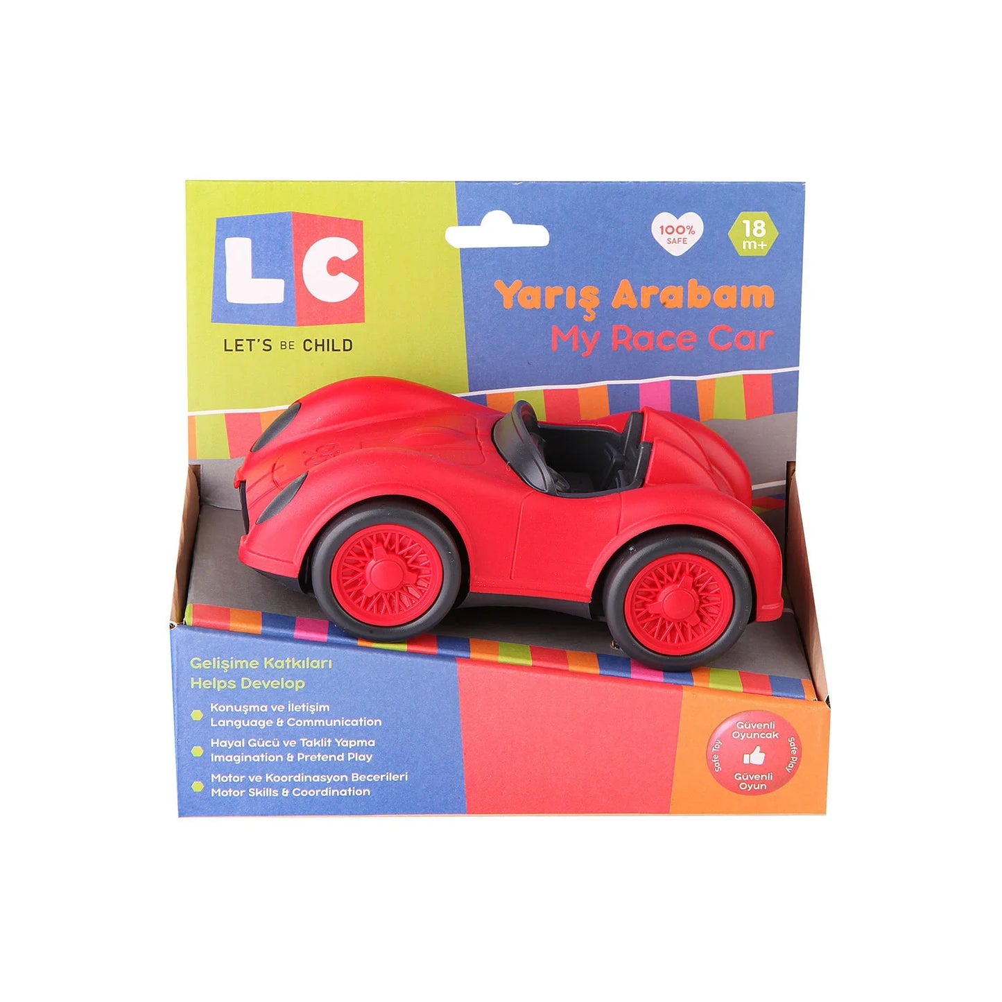 My LC Race Car With Box Assorted