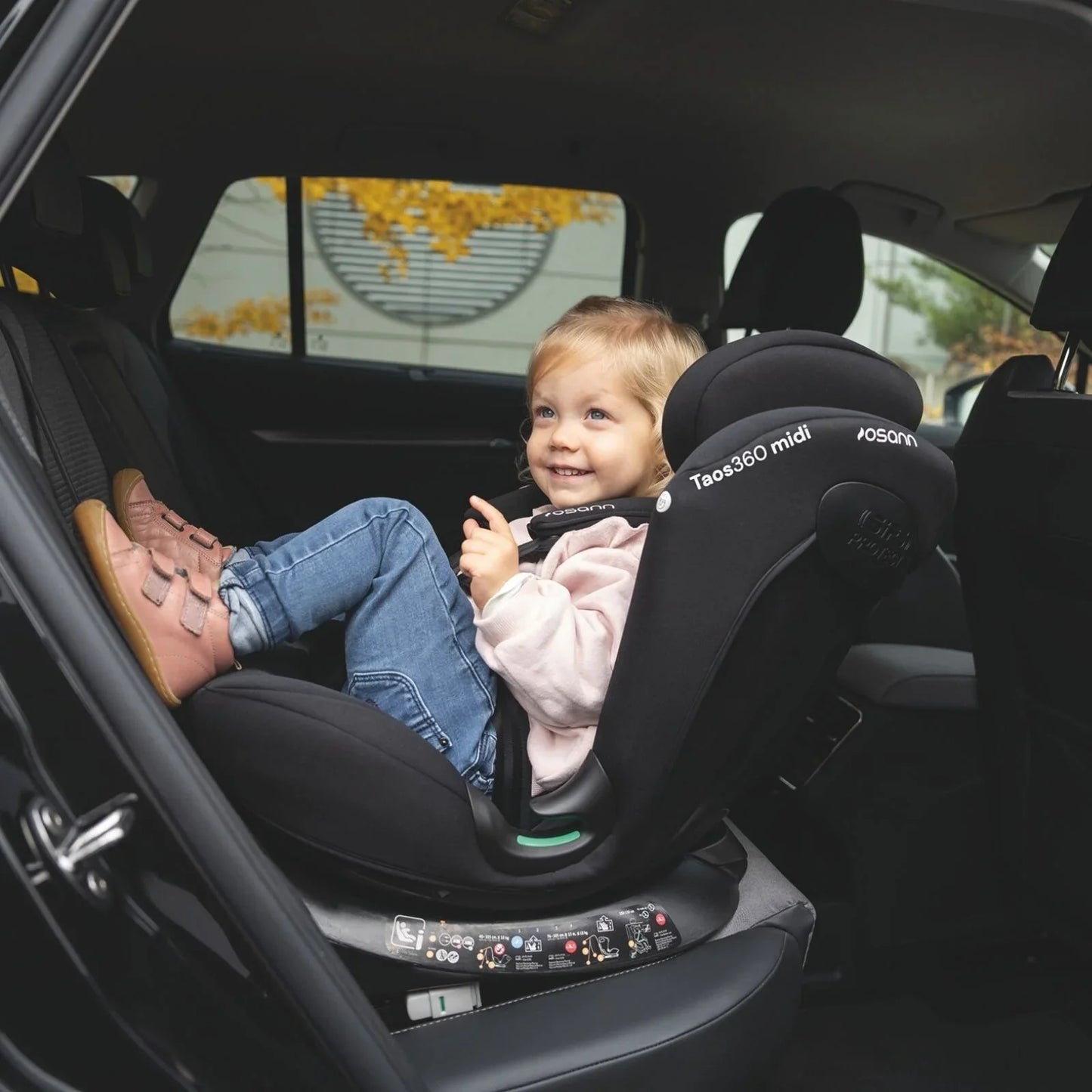 Osann Taos360 Midi ECE R129/04 Car Seat - Black