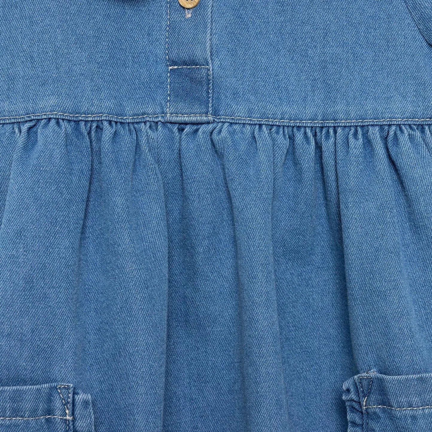 HelloBaby Spring Memories Girl Dress - Indigo