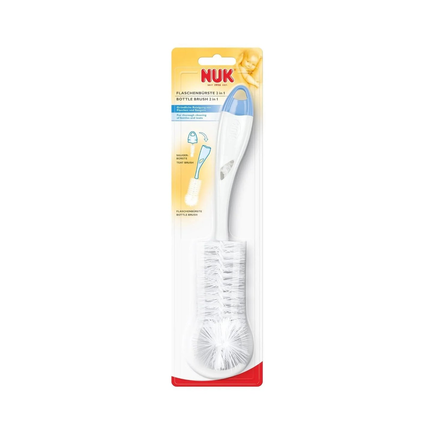 NUK Bottle & Teat Brush Assorted