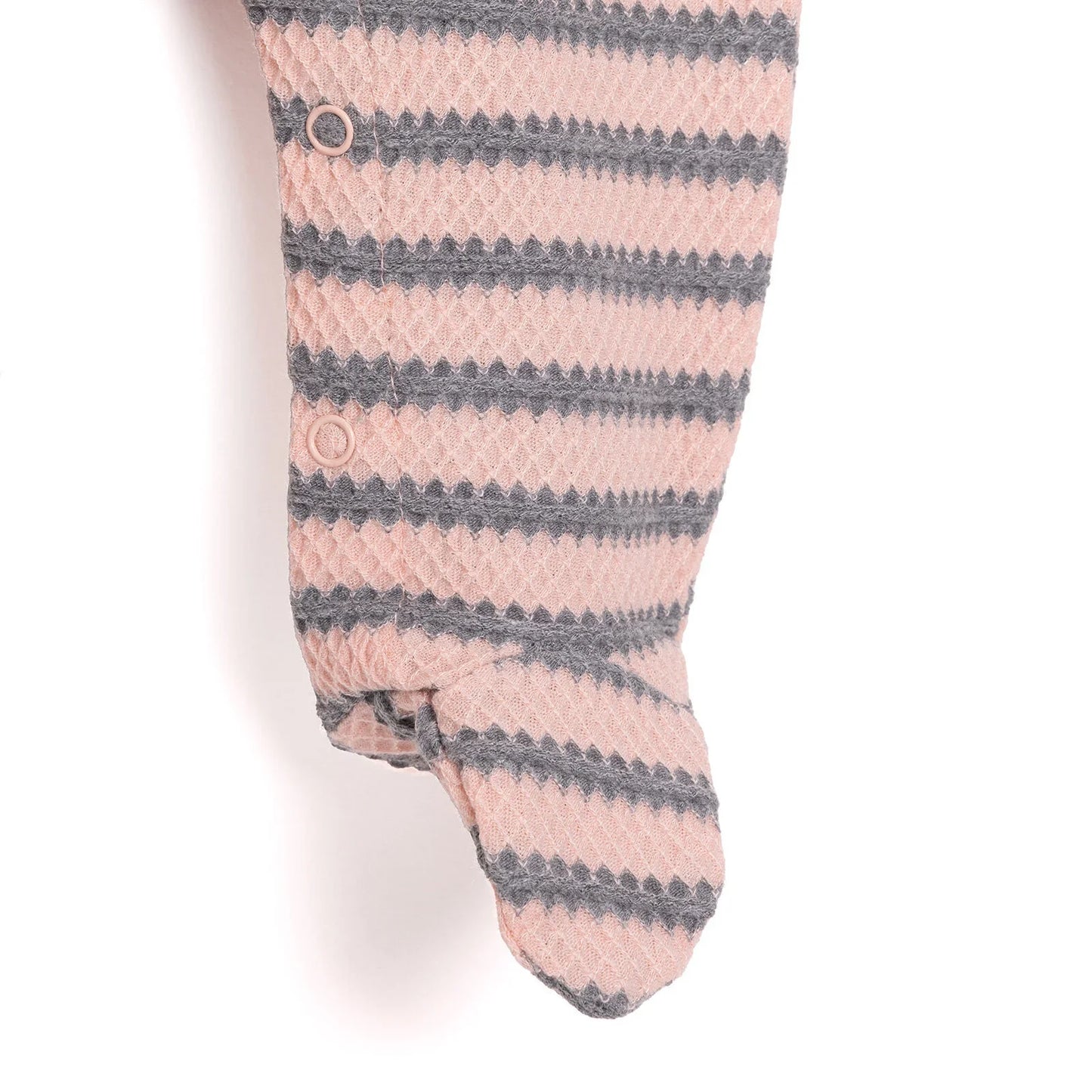 Bebbek Girl Footed Jumpsuit - Salmon