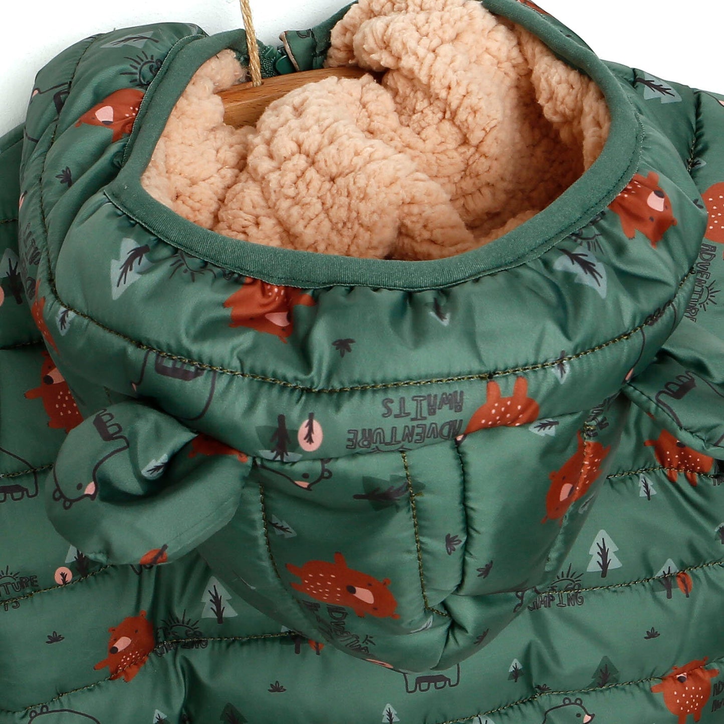 HelloBaby Boy Coat - Dark Green