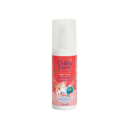Childs Farm Tangle Taming 3-in-1 Hair Detangler 100ml - Strawberry & Mint