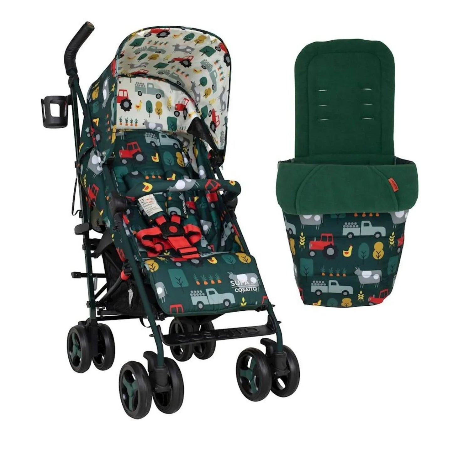 Cosatto Supa 3 Stroller - Old MacDonald
