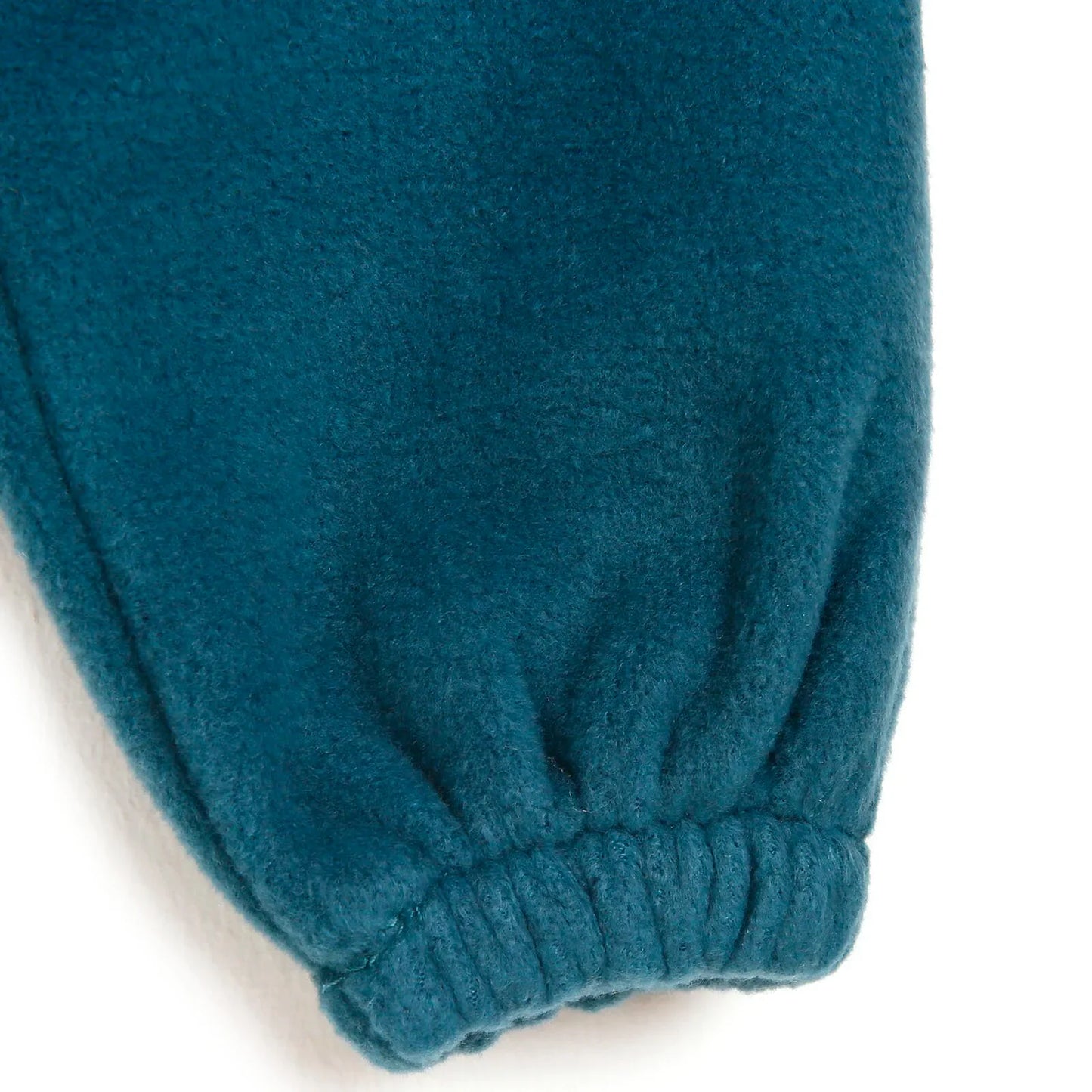 HelloBaby Basic Baby Boy Fleece Pants - Petrol Green